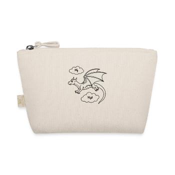 Drache Fly High - Bio-Täschchen - Natur - Vorne