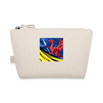 dragon flag spear - Organic Pouch - nature - Front