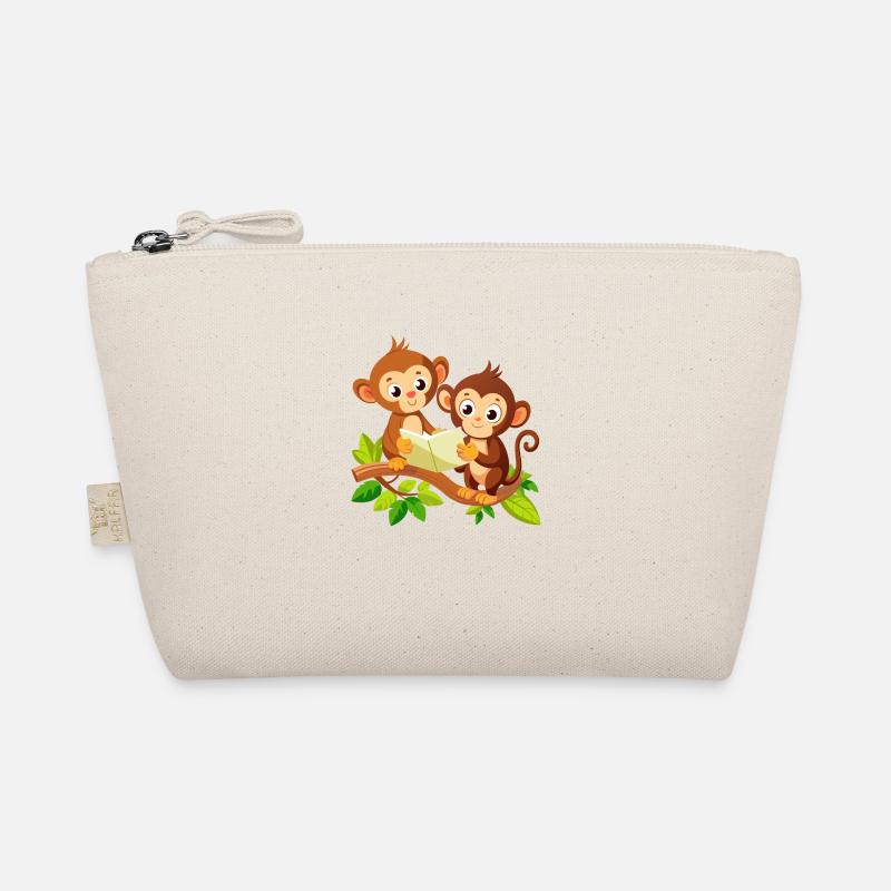 Jungle Junior: Verspieltes Affenabenteuer - Bio-Täschchen - Natur