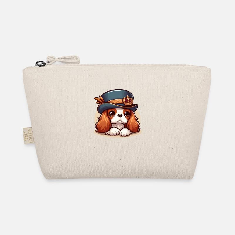 Mignon Cavalier King Charles chien - Chapeau Trousse biologique