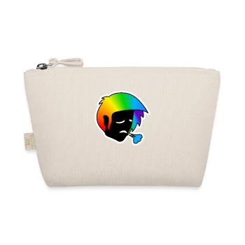 Sad Out of Breath : Sticky Queer Pride - Organic Pouch - nature - Front