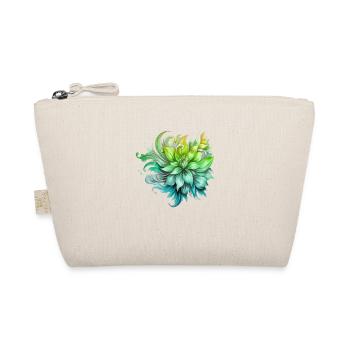 Flowers Hippie soul Groovy Summer time peace love - Organic Pouch - nature - Front