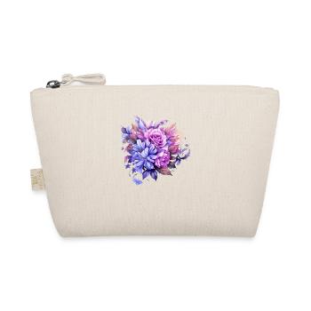 Flowers Hippie soul Groovy Summer time peace love - Organic Pouch - nature - Front