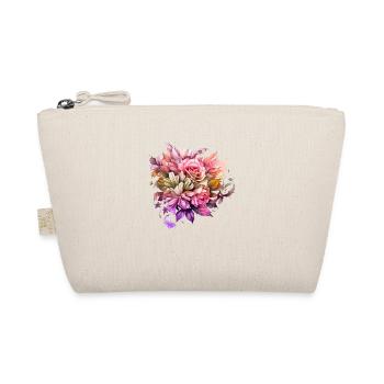 Flowers Hippie soul Groovy Summer time peace love - Organic Pouch - nature - Front