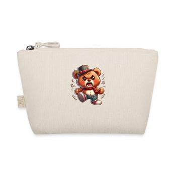 Angry Bear - Bio-Täschchen - Natur - Vorne