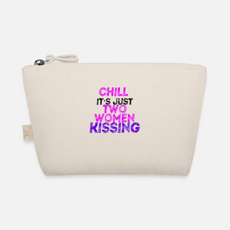 Chill Gift Idea Lesbian LGBT LGBTQ+ queer Organic Pouch
