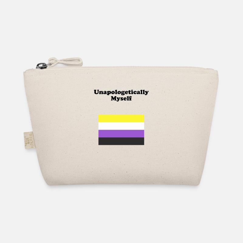 Drapeau non binaire sans vergogne moi-même Trousse biologique