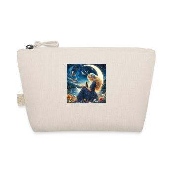 femma au croissant de lune - Trousse biologique - nature - Devant