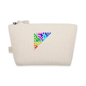 colored squares - Bio-Täschchen - Natur - Vorne