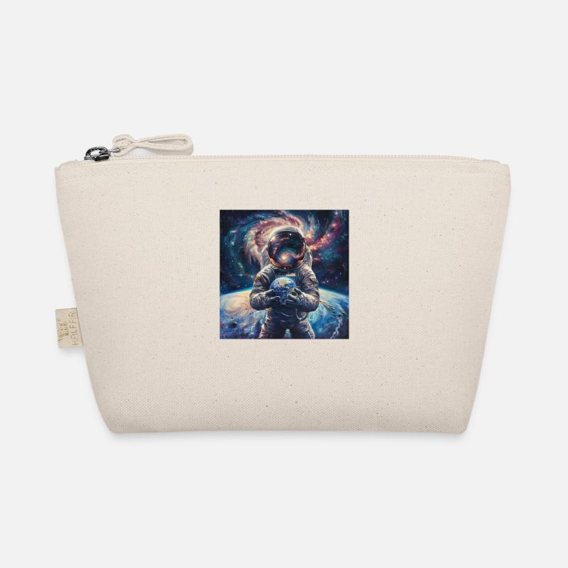 Astronauts Galaxy Space Planet Space Design Organic Pouch