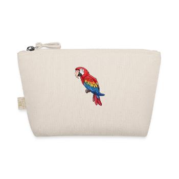 Colorful Macaw In Living Splendor - Organic Pouch - nature - Front