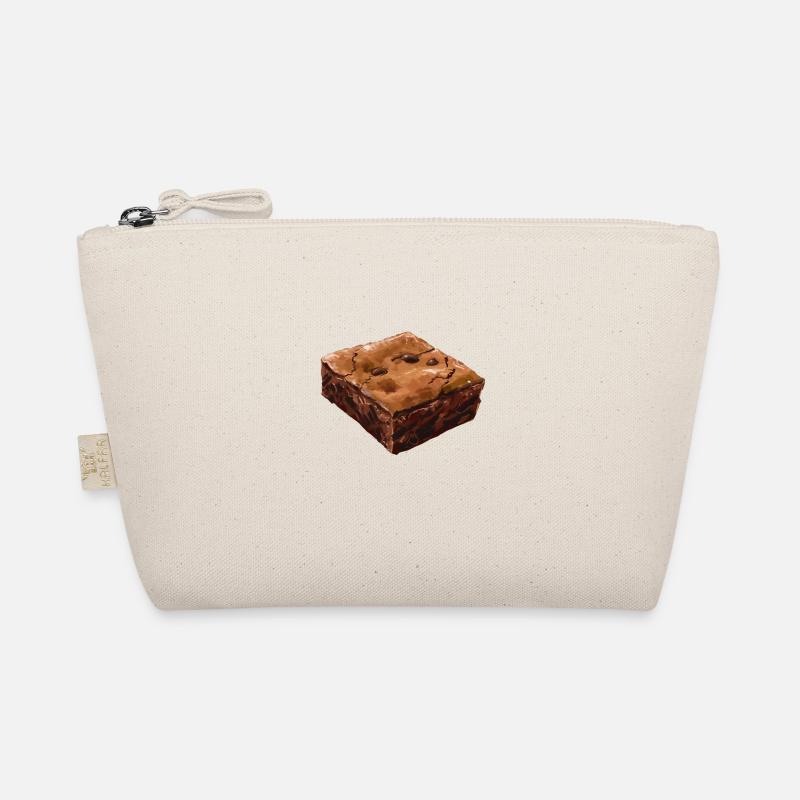 Rustikaler Brownie Illustration Bio-Täschchen