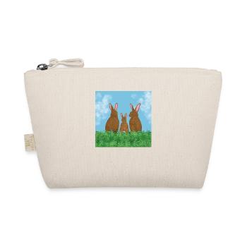 Famille de lapins - Trousse biologique - nature - Devant