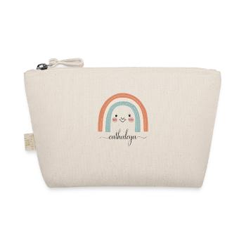Cathaleya ! Design arc-en-ciel, personnalisable - Trousse biologique - nature - Devant