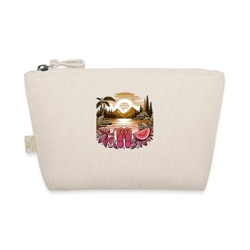 Summer Lake Nature Flora Art Flowers Sea Beach - Organic Pouch - nature - Front
