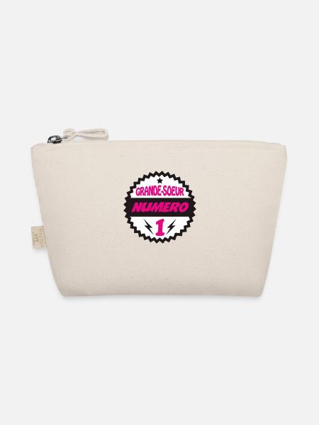 BIG SISTER NUMBER 1 - Organic Pouch - nature