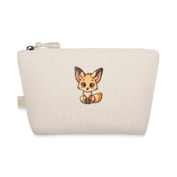 Charme mignon renard dessin animé amoureux des animaux - Trousse biologique - nature - Devant