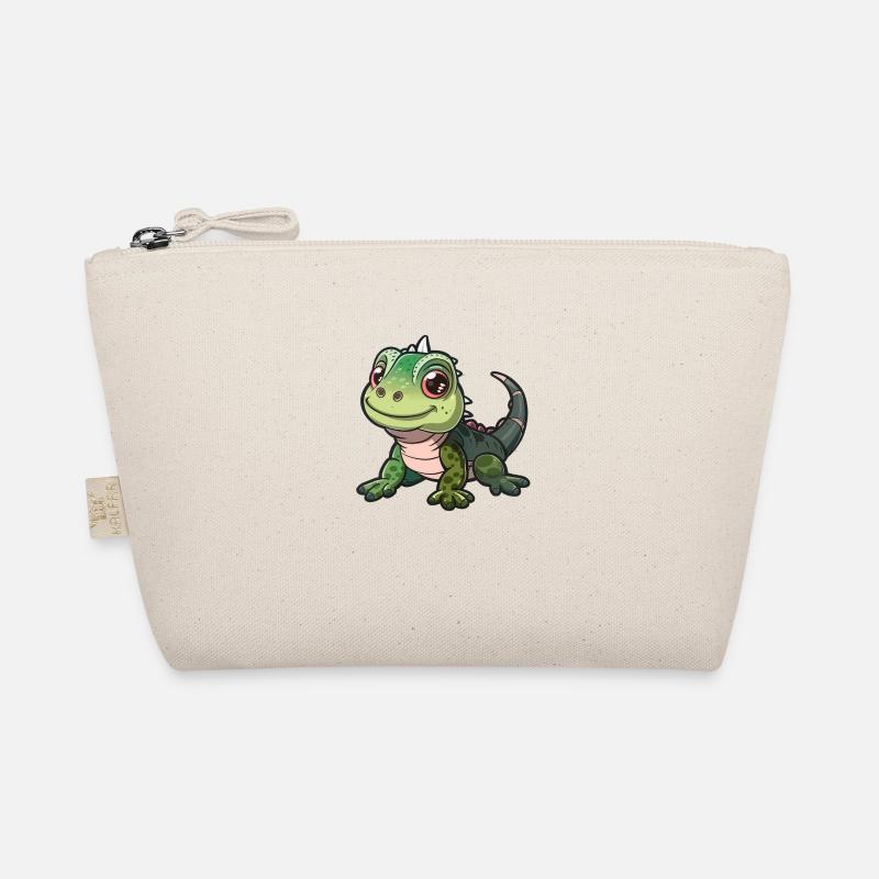 Bébé dragon souriant mignon Trousse biologique