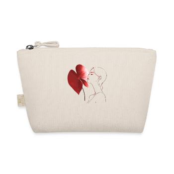 Flowers Women girl fashion design art female style - Organic Pouch - nature - Front