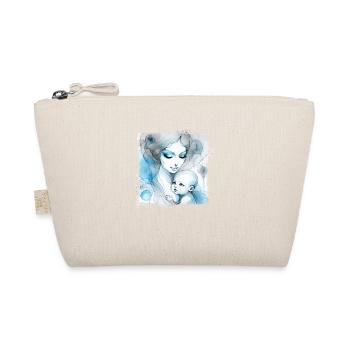 Flowers Women girl fashion design art female style - Organic Pouch - nature - Front