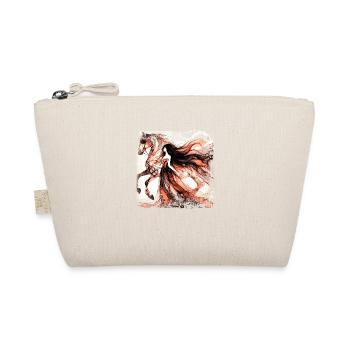 Flowers Women girl fashion design art female style - Organic Pouch - nature - Front