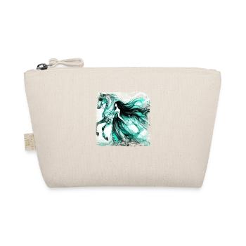 Flowers Women girl fashion design art female style - Organic Pouch - nature - Front