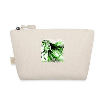 Flowers Women girl fashion design art female style - Organic Pouch - nature - Front