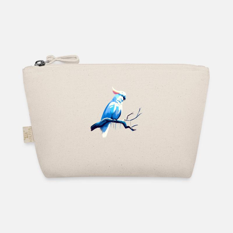 Cockatoo on a branch Organic Pouch