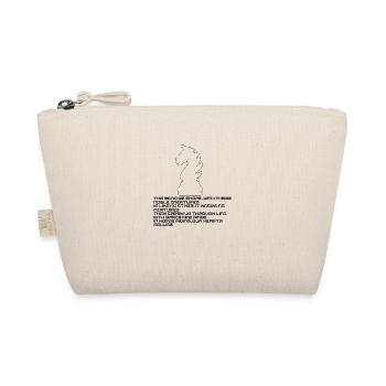 Bonding With Horse - Organic Pouch - nature - Front