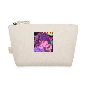 Impression de mode de haute qualité de fille anime des années 80 - Trousse biologique - nature - Devant