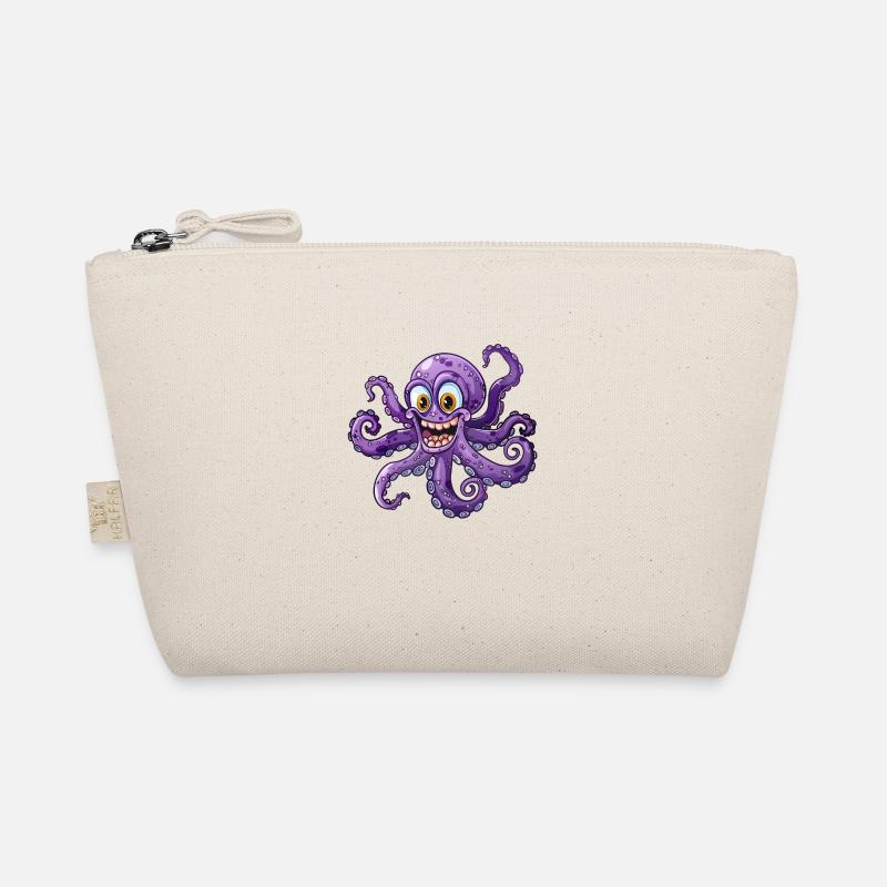 Drôle de pieuvre violette avec de grands yeux Trousse biologique