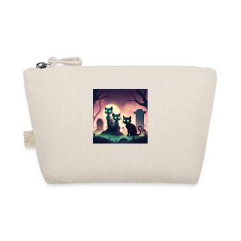 A foggy night in the cat cemetery - Organic Pouch - nature - Front