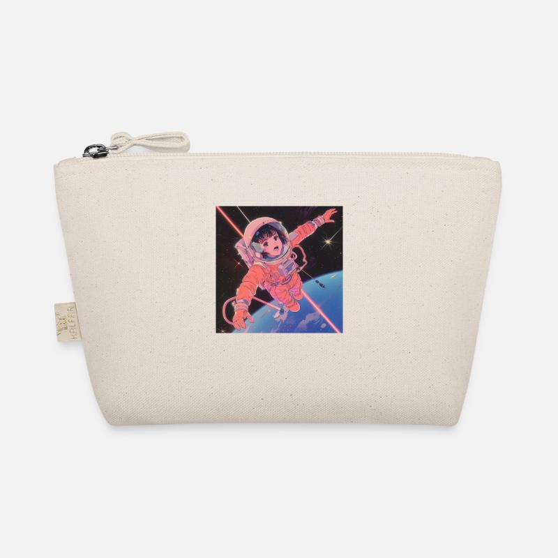 Impression de mode de haute qualité de fille anime des années 80 Trousse biologique