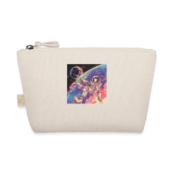 Impression de mode de haute qualité de fille anime des années 80 - Trousse biologique - nature - Devant