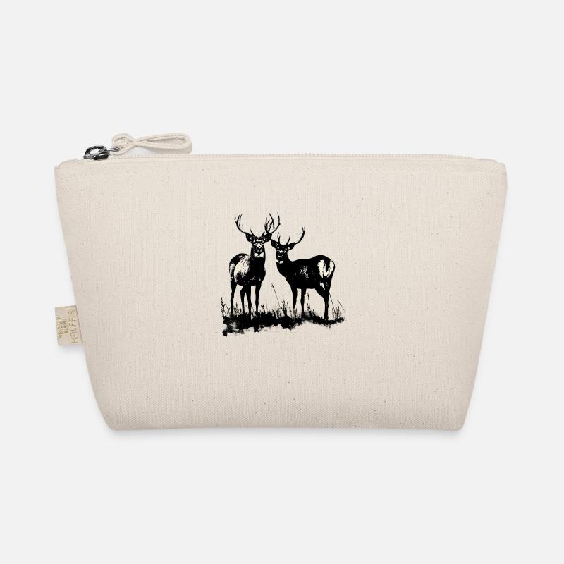 Rotwild: Könige der Wälder Bio-Täschchen