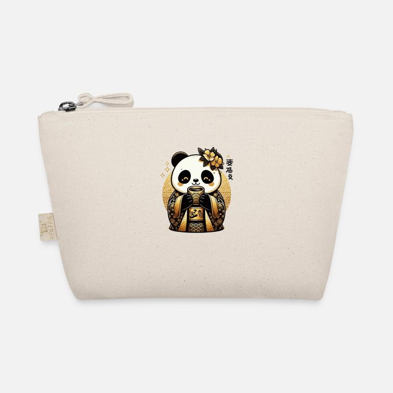 Süßes Panda-Teegetränk Bio-Täschchen