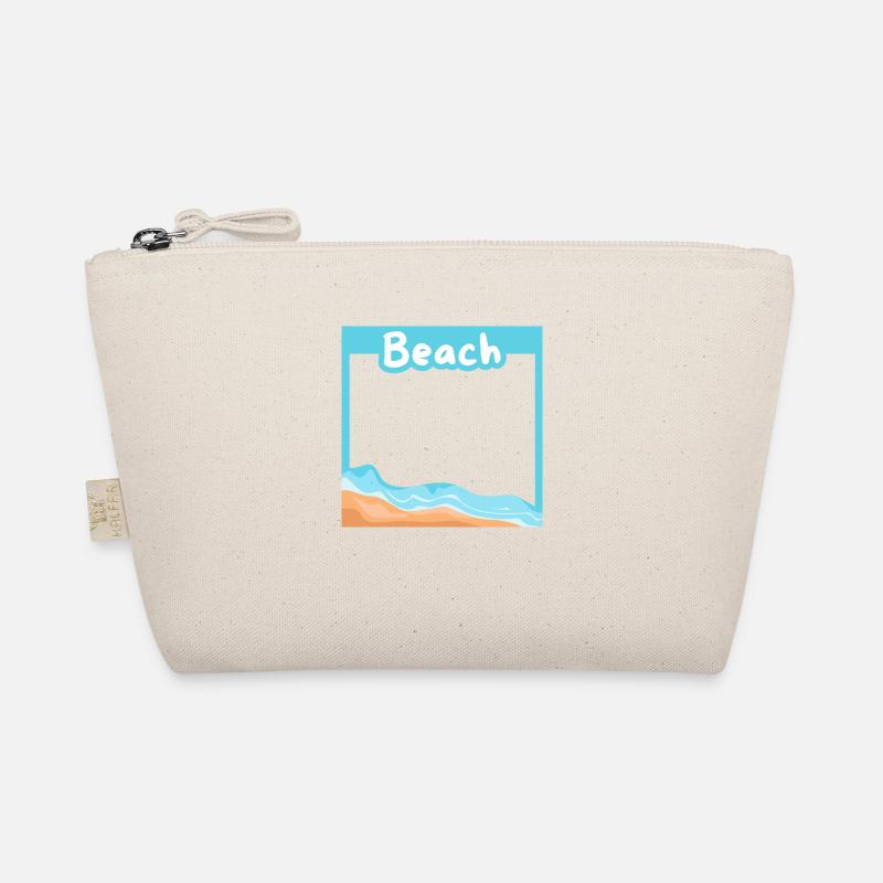 Dream beach in a setting Organic Pouch