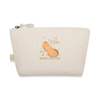 Lustiger Spruch - You are what you eat - Nuts - Organic Pouch - nature - Front