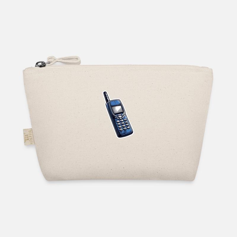 Retro mobile phone Organic Pouch