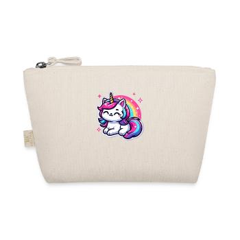 Chat licorne arc-en-ciel - Trousse biologique - nature - Devant