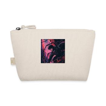 80s anime teen calming high quality fashion print - Organic Pouch - nature - Front