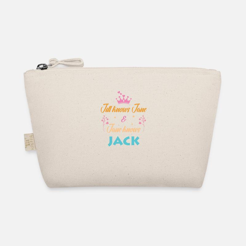Funny Saying - Jane knows Jack Organic Pouch