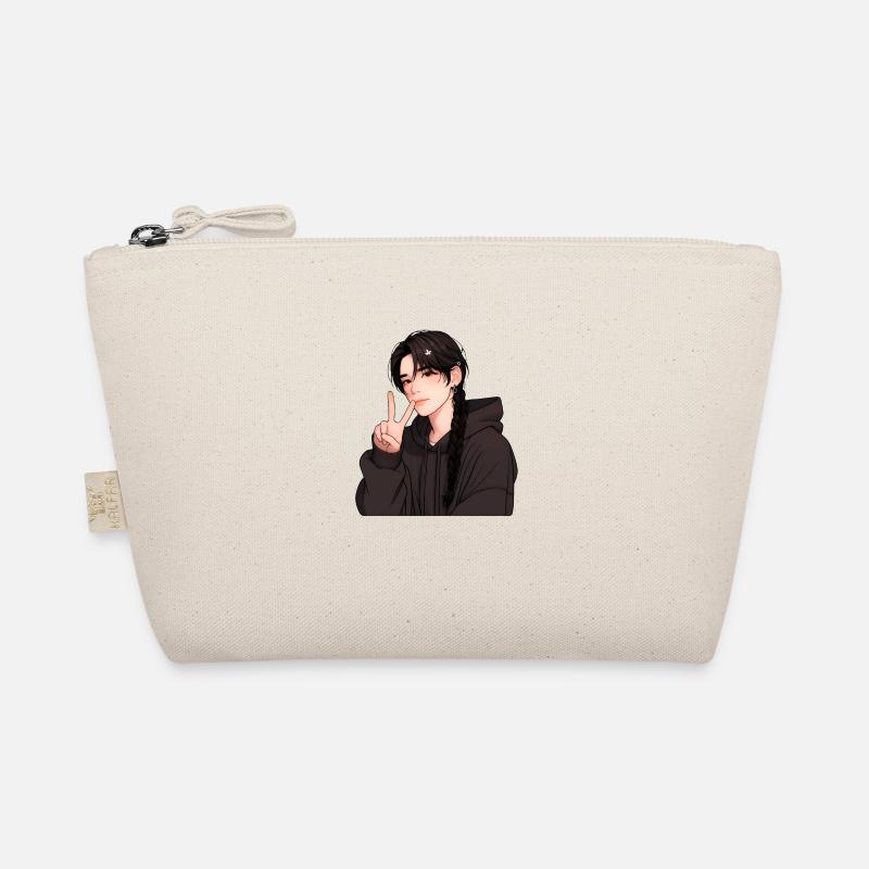 Boy - peace, Boy Peace Sign Organic Pouch