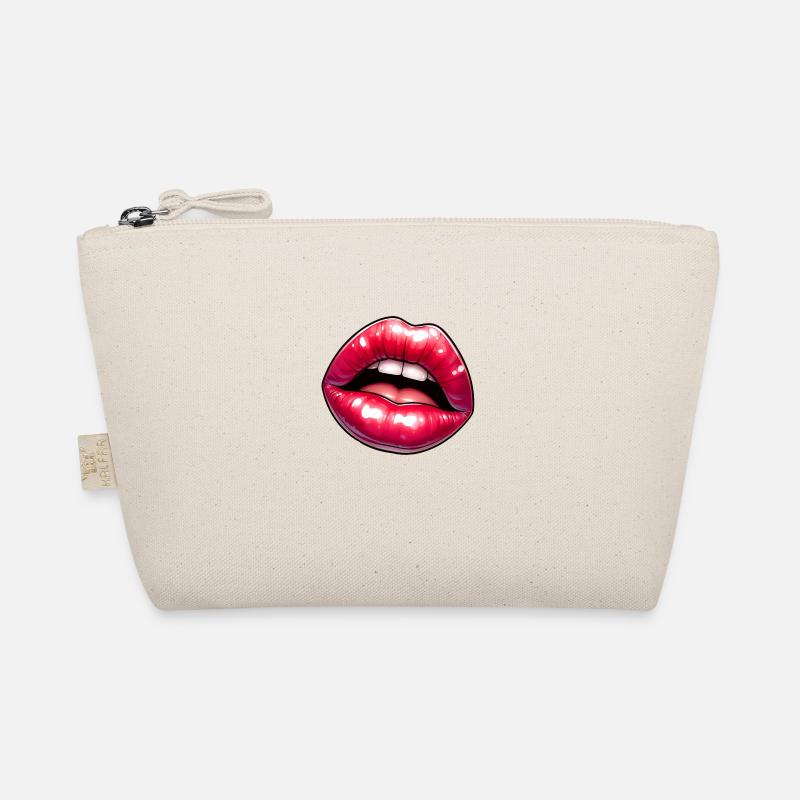 Lèvres pulpeuses, kiss, saint valentin Trousse biologique
