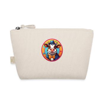 Funny Cow Comic - Organic Pouch - nature - Front