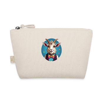 Funny Goat Comic - Organic Pouch - nature - Front