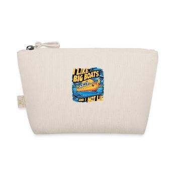 J’aime les gros bateaux et je ne peux pas mentir la conception de chemises - Trousse biologique - nature - Devant