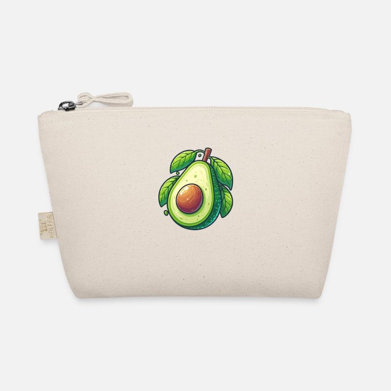 Die Avocado und ihre Blätter Bio-Täschchen