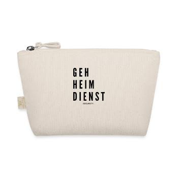 Security Geheimdienst - Bio-Täschchen - Natur - Vorne