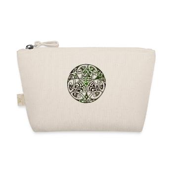 Celtic circles corners swatches gothic symbols - Organic Pouch - nature - Front